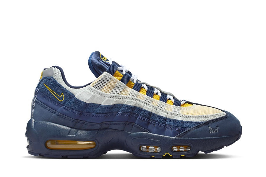 Nike Air Max 95 Obsidian and Speed Yellow